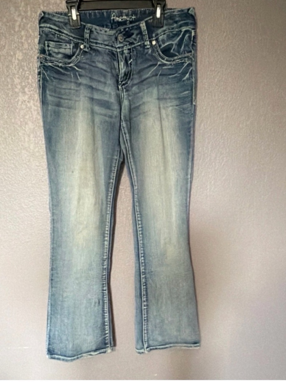 Amethyst Jeans Women's Light Blue Boot Cut Jeans